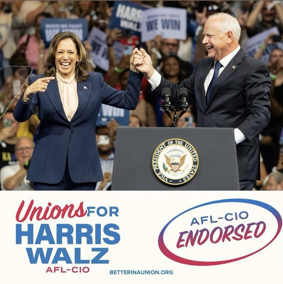 Unions for Harris
